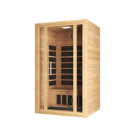 Kiva Wellness Rise 2 Person Far-Infrared Sauna 1