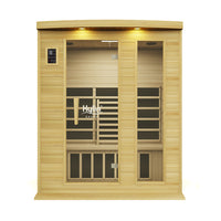 Kylin Classic Carbon Far Infrared Sauna 3 person 1