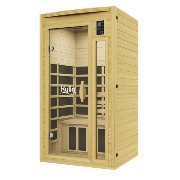 Kylin Low EMF Carbon Infrared Sauna 1 Person 1